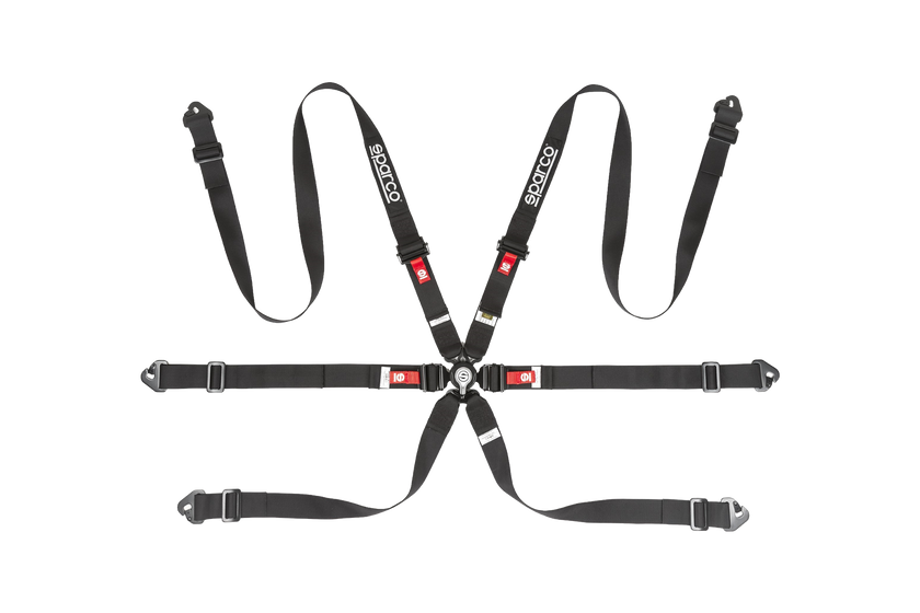 COMP H-2 6PT ALUMINUM PD 2" HARNESS