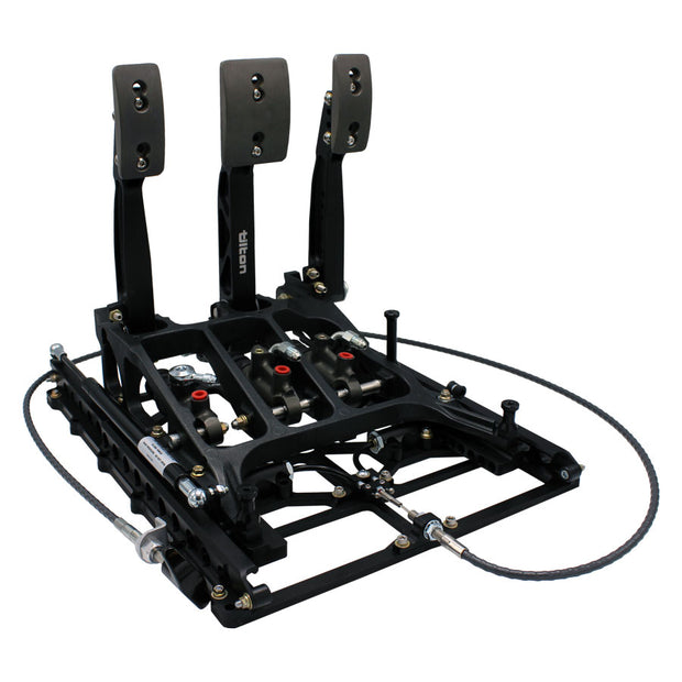 850-Series 3-pedal Underfoot Pedal Assembly with Slider System