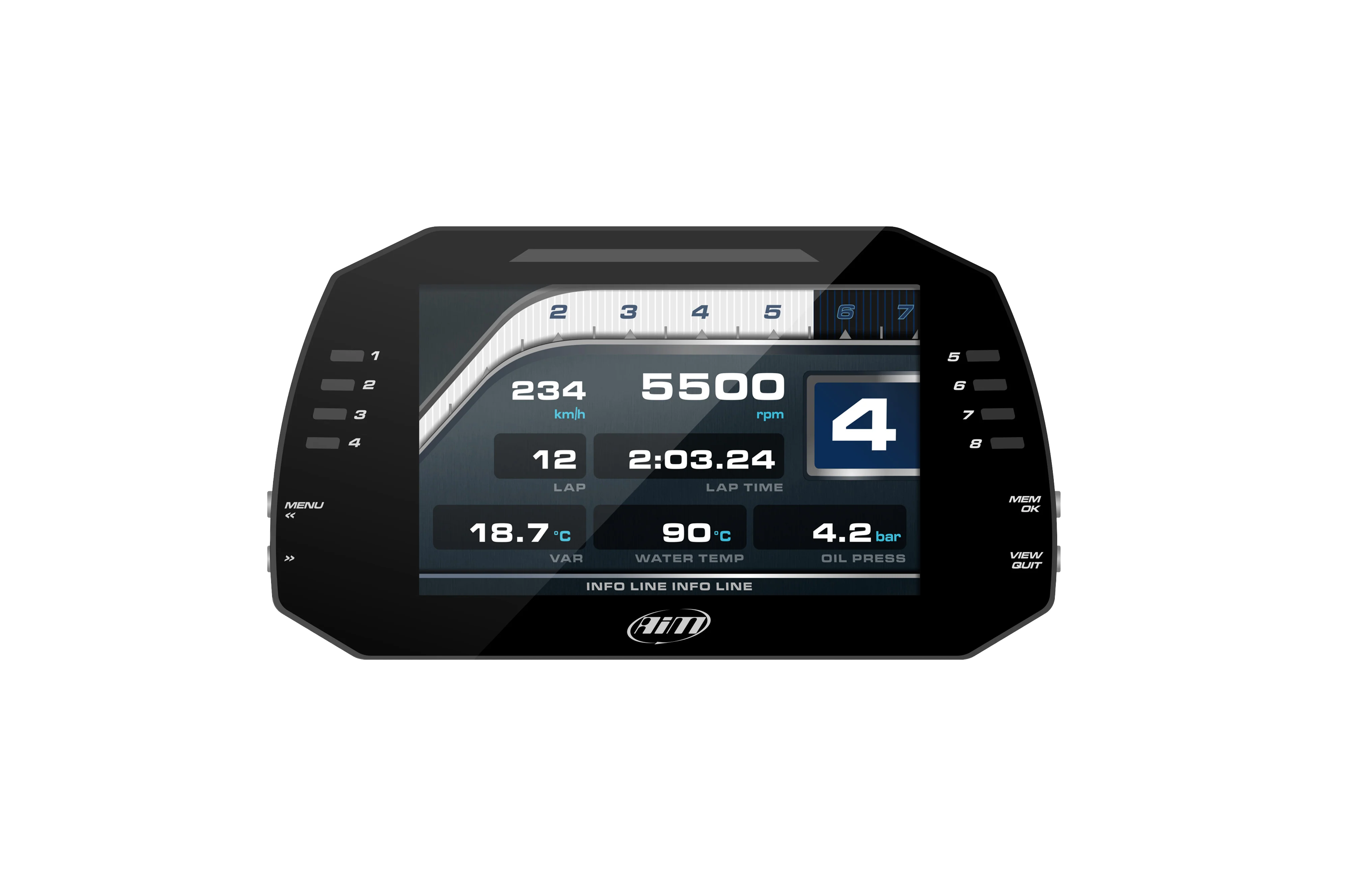 AiM MXG 1.3 Dash Logger