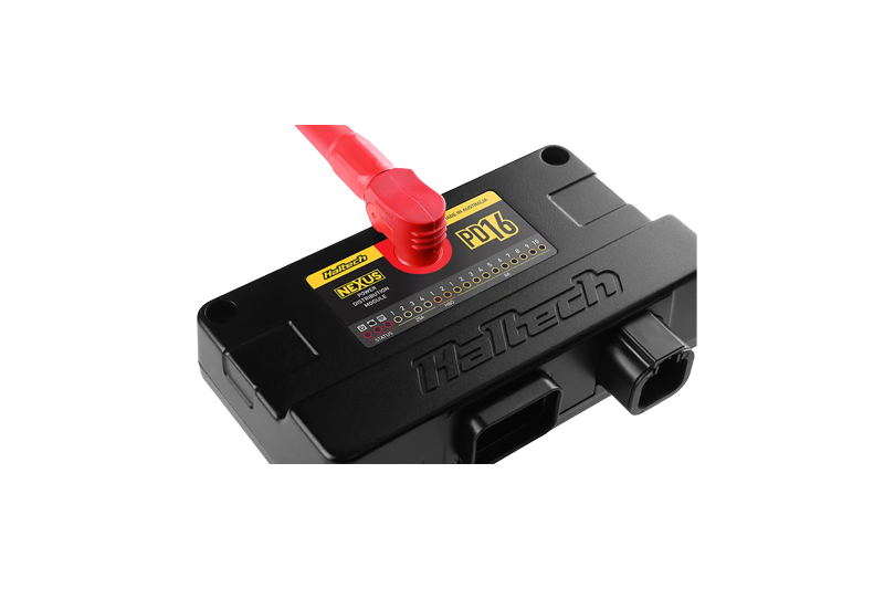 Haltech NEXUS/Elite Series ECU PD16 PDM w/120A Surlok Main Power Connector/USB Cable