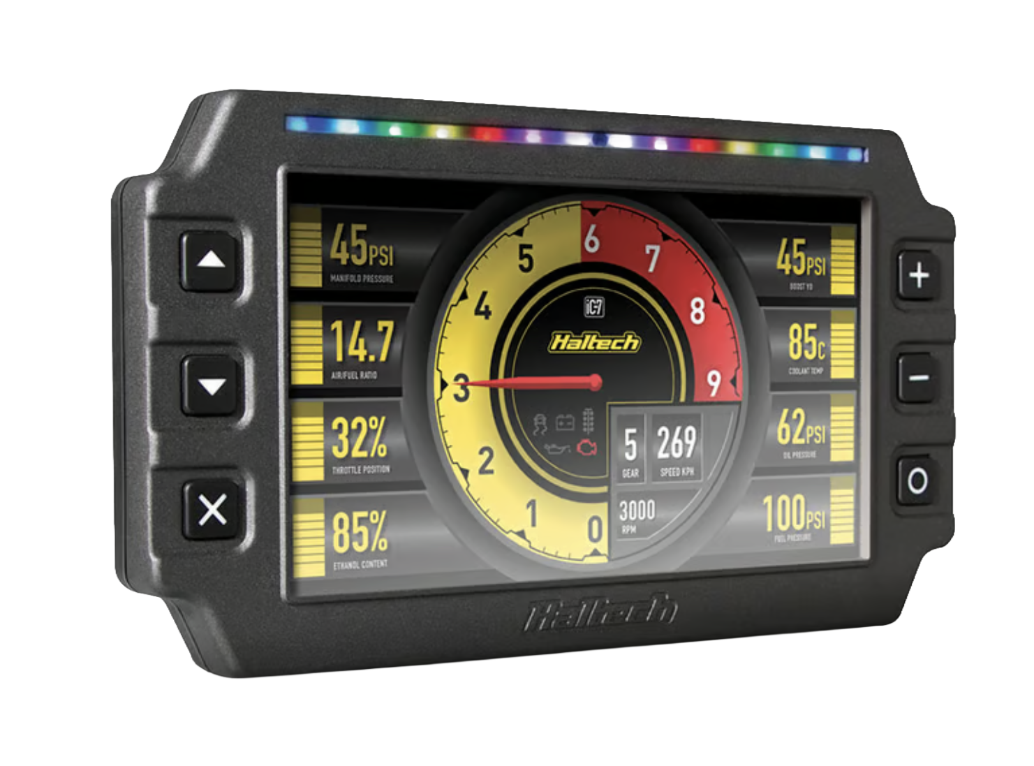 Haltech iC-7 7in OBD-II Color Display Dash Kit