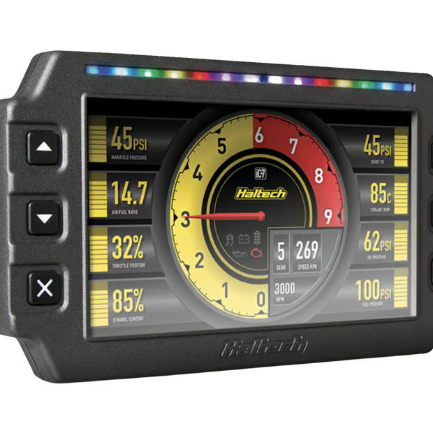 Haltech iC-7 7in OBD-II Color Display Dash Kit