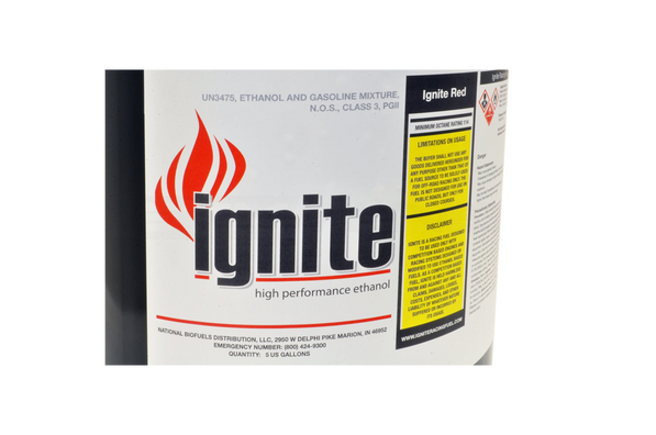 Ignite Red E90 Ethonal Based Fuel 5 Gallon Pail
