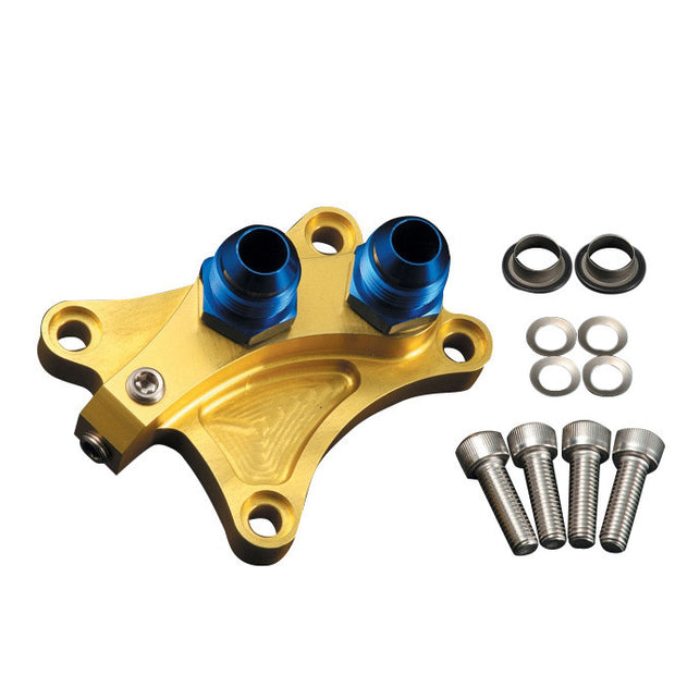TOMEI N2 Oil Block Adapter - Nissan SR20DET