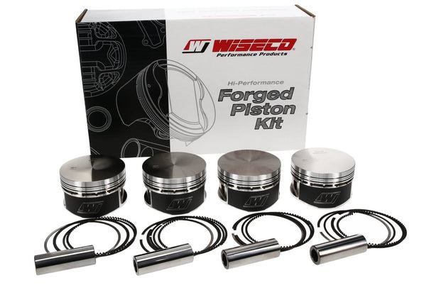 Wiseco SR20 Piston Set - 86mm - 9.0:1 Compression